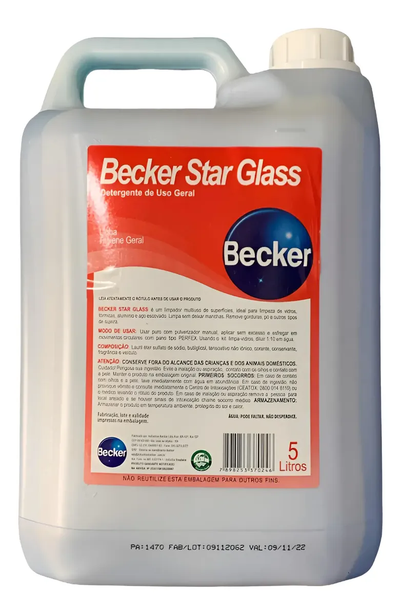 MULTIUSO BECKER STAR GLASS - BB 05 LITROS